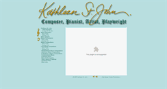 Desktop Screenshot of kathleenstjohn.com
